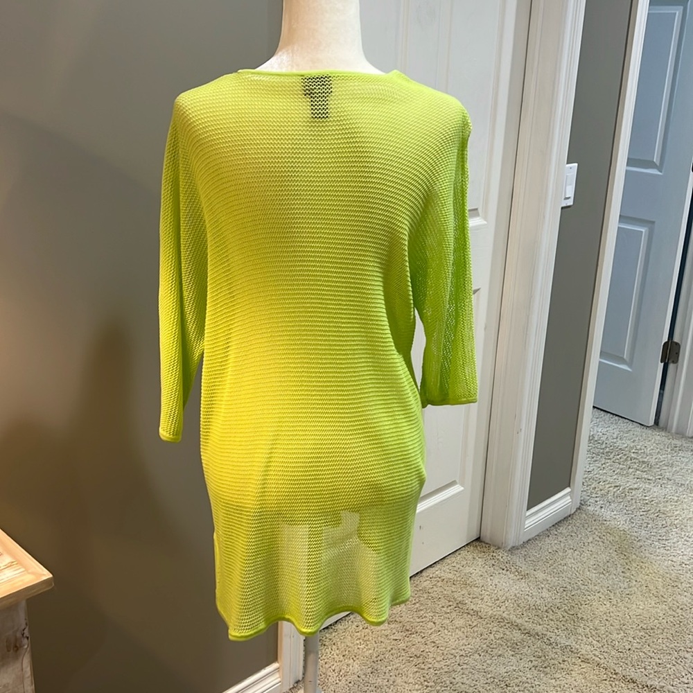 CHICO’S Easywear Mesh Netted Cover Up - 2 - Picture 5 of 12